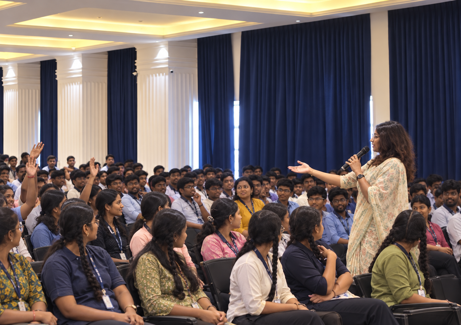 Corporate training session